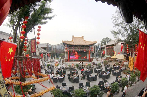 欢度国庆游宝鸡 西府老街送惊喜