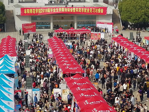 阜阳招聘会_2019阜阳人才网夏季大型招聘会圆满成功(5)