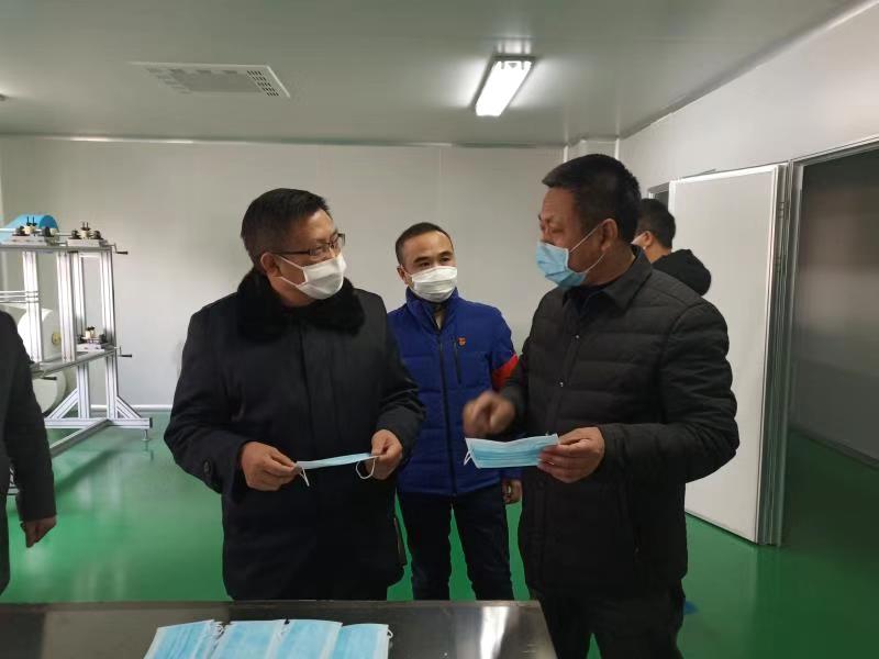 余永灿实地督查防控物资工作