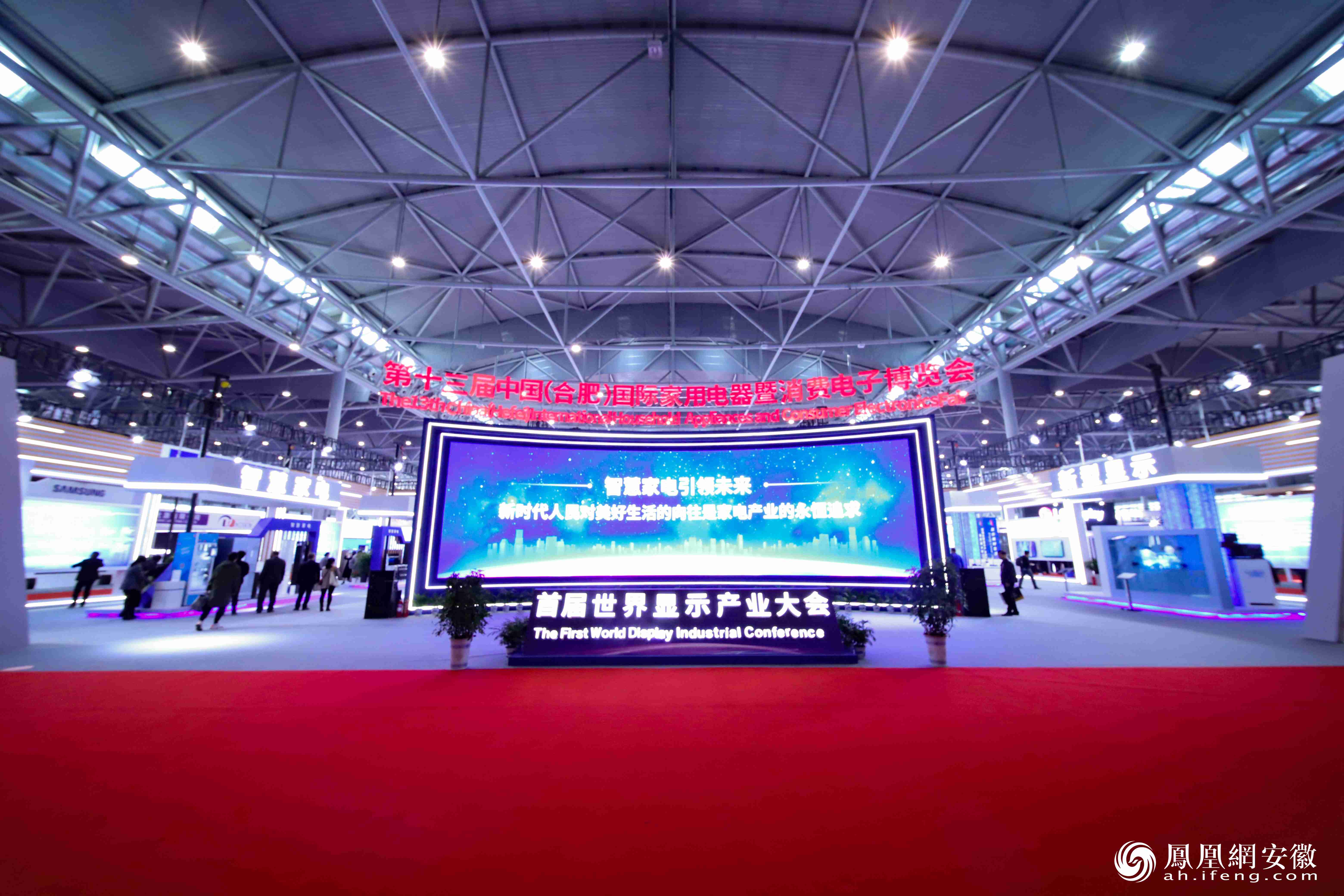 2019年在合肥举办的首届世界显示产业大会（凤凰网安徽邓燕铭/摄）