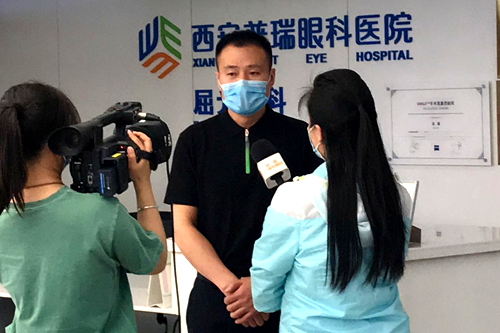 『英雄』出陕援鄂医护英雄首批在西安普瑞眼科摘镜