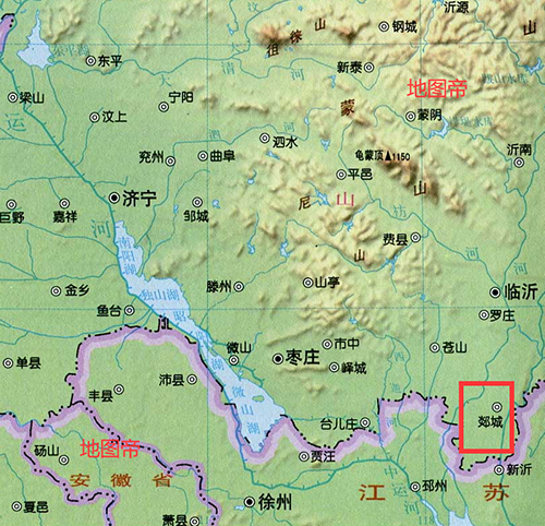 刘备三让徐州，是在今天的山东吗？