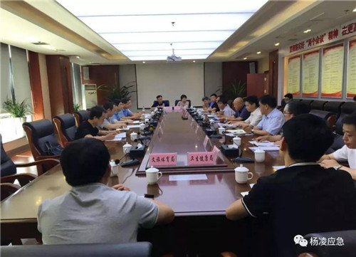 陕西省防总检查杨凌示范区防汛抗旱安全工作