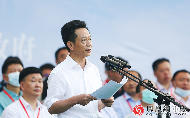 重庆市应急管理局党组书记、局长冉进红主持演练