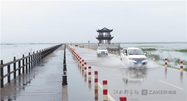 视频|鄱阳湖吴城再现"中国最美水上公路"