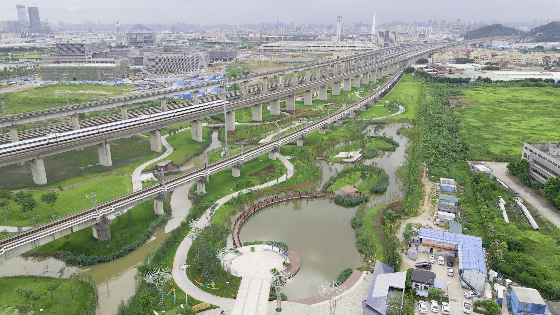 大手笔优生态！三龙湾南海片区三年建设超百个公园