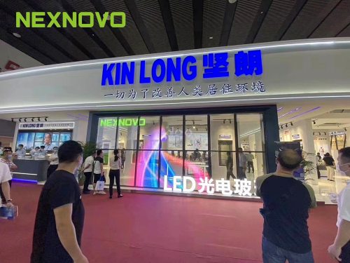 玻璃|晶泓科技LED光电玻璃屏 “建材新物种、幕墙黑科技”