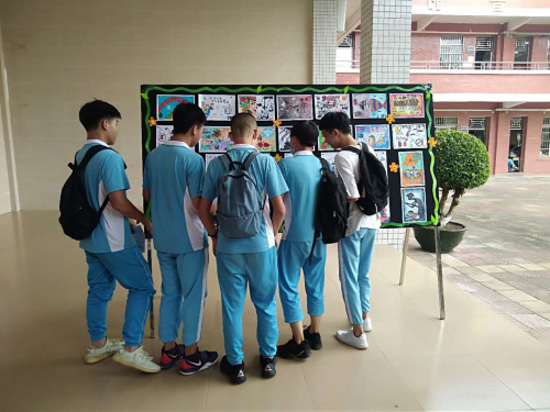 毒品|惠州龙门县开展禁毒漫画作品展教育活动