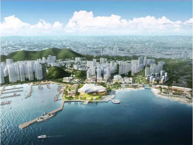 深圳歌剧院将建在美丽的蛇口半岛（渲染图）