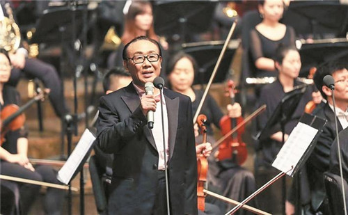 2018年10月17日，王佑贵在深圳音乐厅。