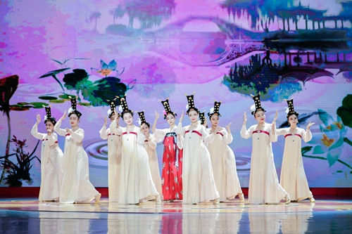 唐乐宫《丽人行》舞蹈