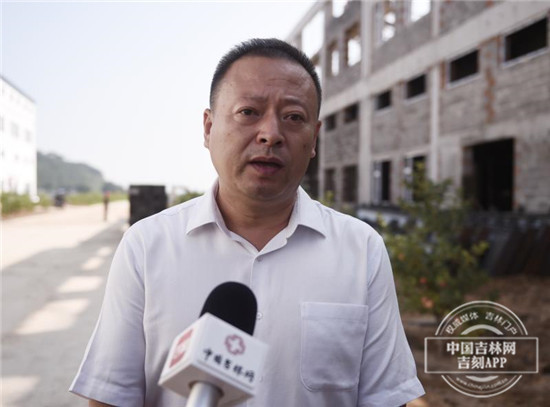 辉南经济开发区党工委书记、主任薛海峰接受采访