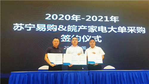 2020安徽省家电云展消费月启动20万份2530元消费券发放