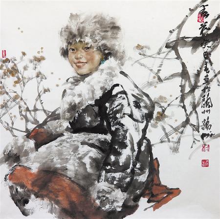 取诸怀抱 王万成人物画作品赏读 雪野清音 今年5