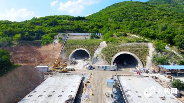 大地隧道主体完工6月底济南泰安高速北段将具备通车条件