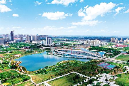 位于西峰区的庆阳市城市海绵运动绿地 资料图 新甘肃·甘肃日报 通讯