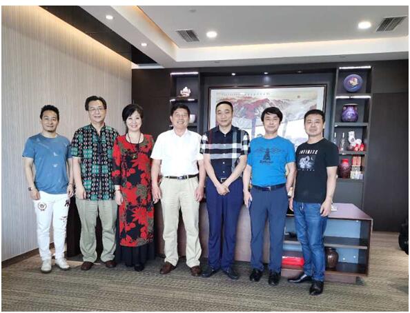 六安人才协会广东分会顾问张俊春 携会长许卫一行走访