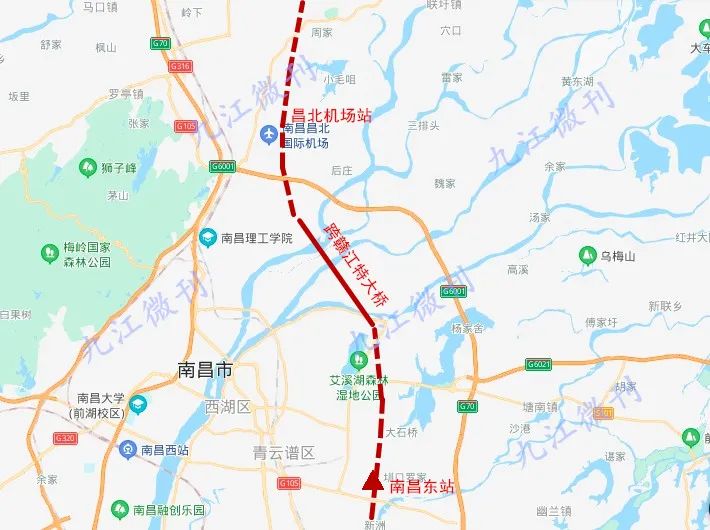 昌九高铁将成"最美水上高铁!跨6河建两座特大桥