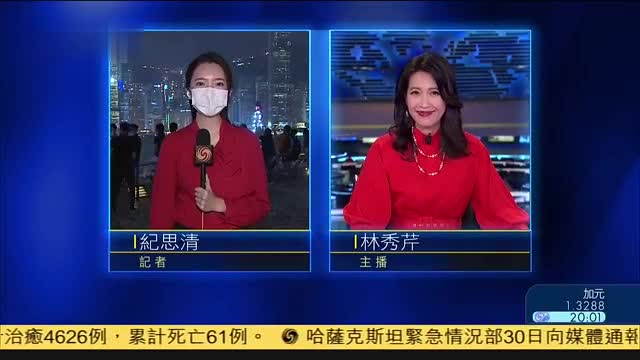 记者连线,香港街头,市民全家出动共同庆佳节