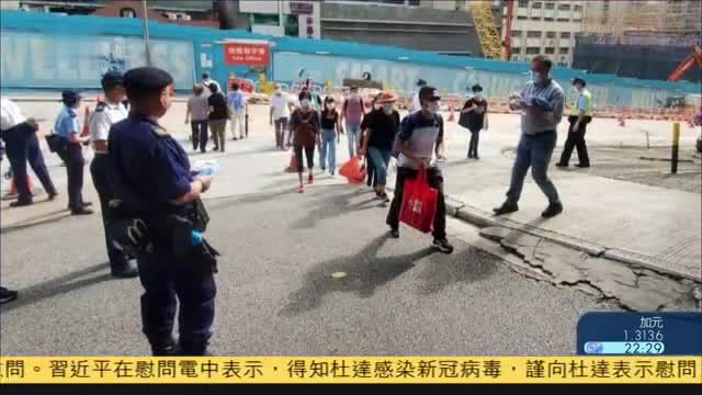 香港警方重阳节宣传及打击违限聚令行为