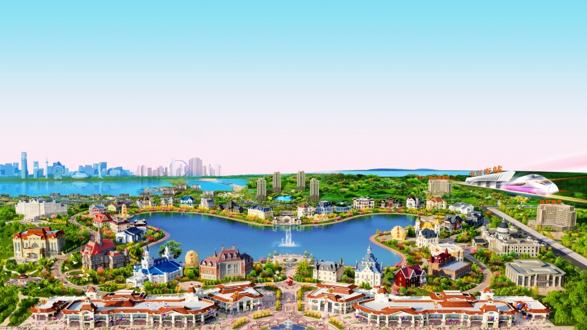 沈抚·恒大养生谷效果图