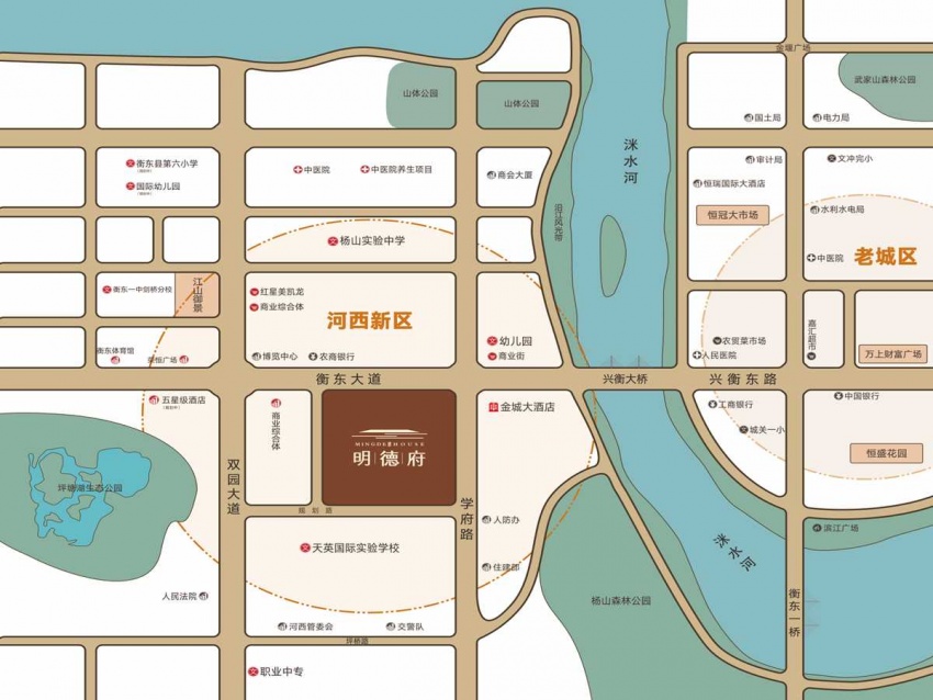            楼盘地址河西新区衡东