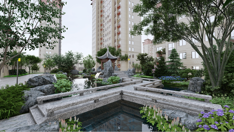 亭城璞悦图片,滁州亭城璞悦样板间装修效果图,楼盘图
