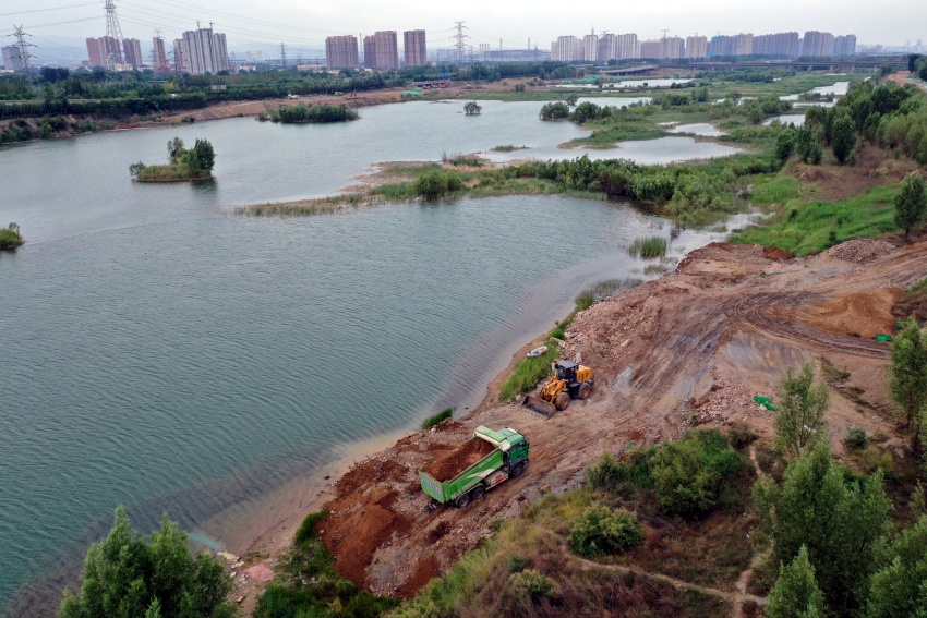 今年太原市将实施汾河生态景观带工程,南起柴村桥北500米,北至汾河漫