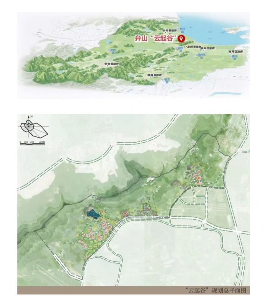 02西塞"科学谷"(一期) 西塞"科学谷"位于湖州高铁站旁的环西塞山