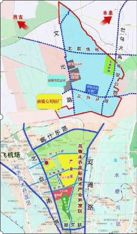 乌鲁木齐高新技术产业开发区   行政区划代码:650104   邮编