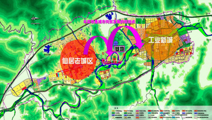 是仙居打造 生态宜居城市的主平台,是 仙居城市规划建成区的重要区块