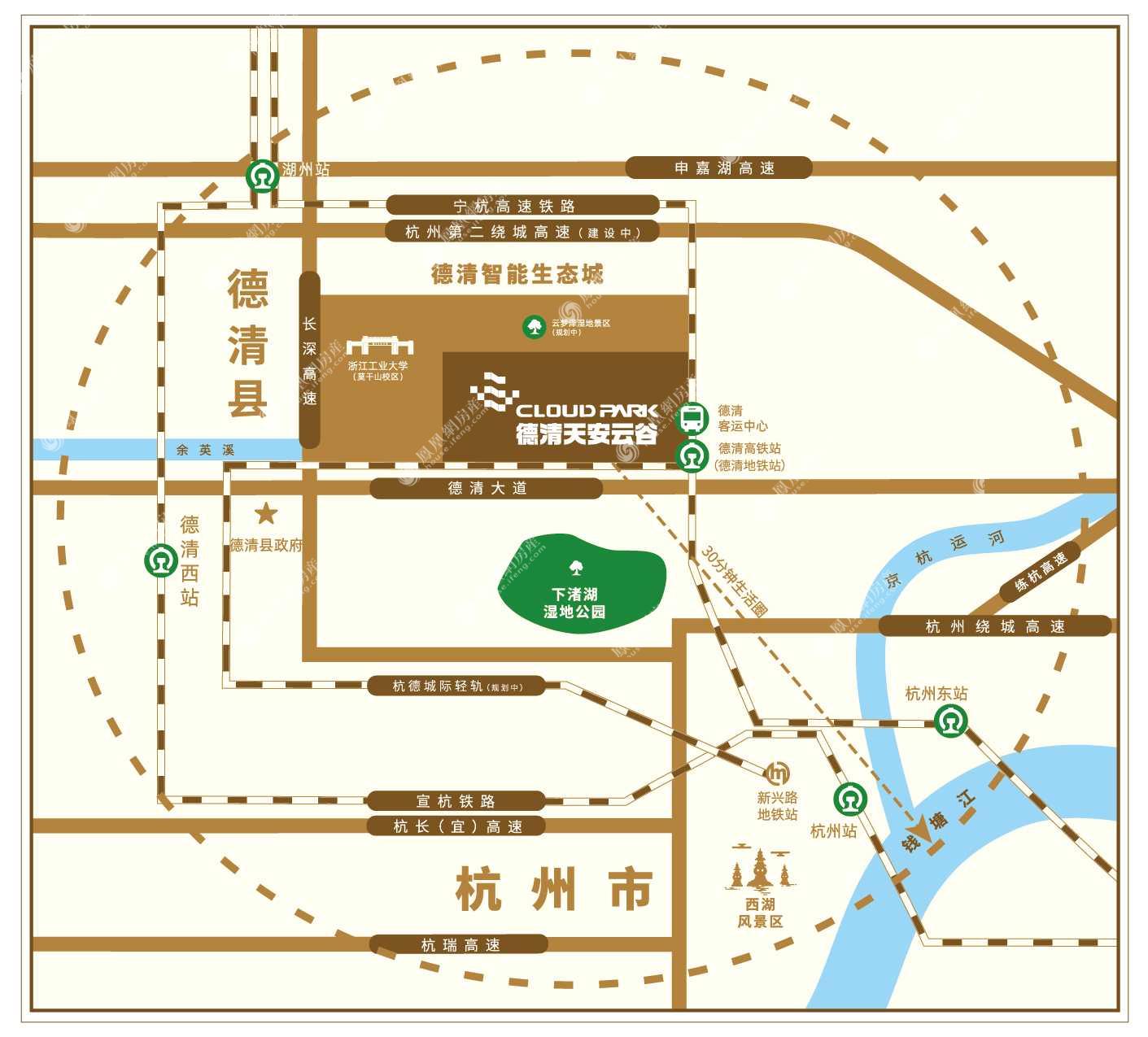 德清天安云谷(商办)规划图2