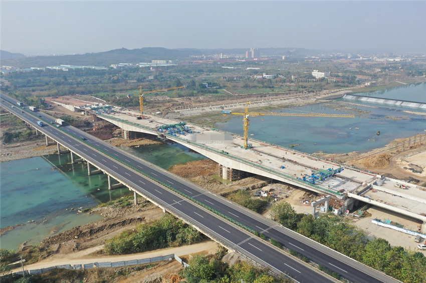 绵阳资讯 本地楼市 春节前永兴至金家林的高铁大道将通车