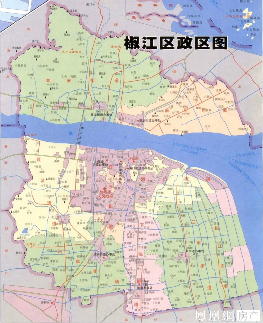 椒江区三甲街道行政区划调整的批复发布不久,我们现在所搜的地图地址