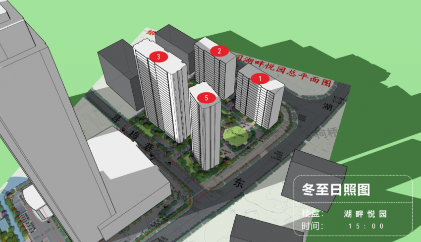 超高楼遮挡影响略大|日照楼书-柯桥-湖畔悦园—凤凰网房产绍兴