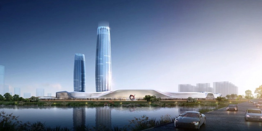 台州市国际博览中心项目效果图