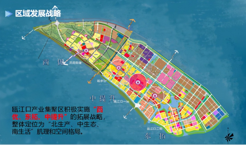 灵昆终于迎来发展契机 从早前放出的相关规划来看,瓯江口半岛将以"西