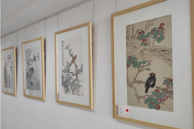 郭睿大师书画作品展今日在济宁华梦艺术馆开幕