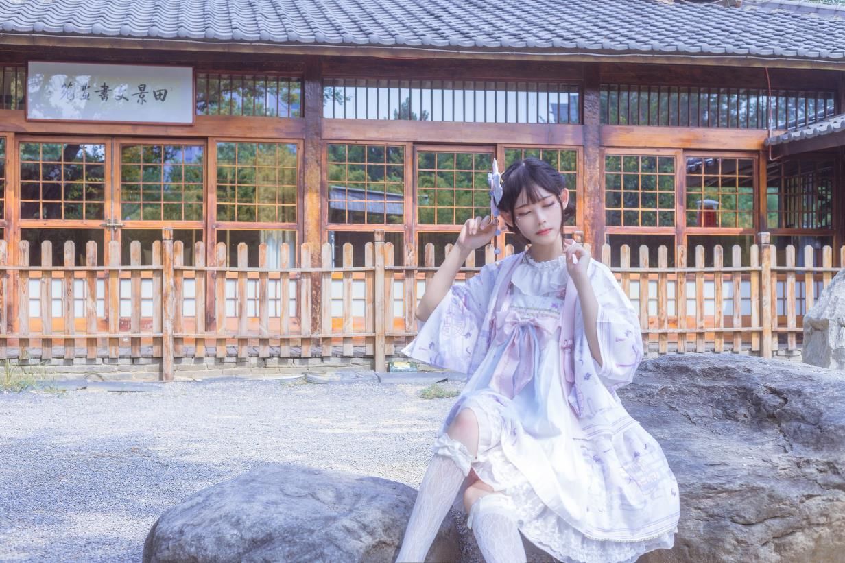 lolita私影猫钰,洛丽塔风不只可爱,还有淑女古风哦
