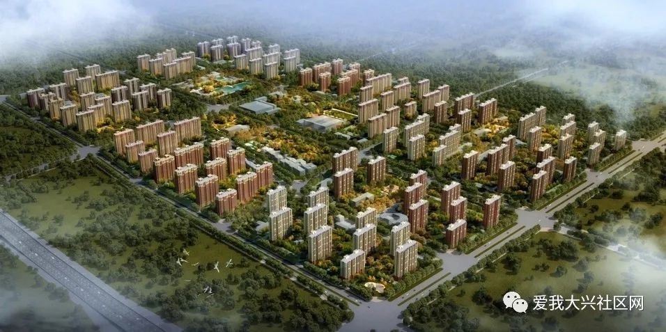 该项目分为 榆垡和 礼贤两个组团,建筑规模300余万平方米