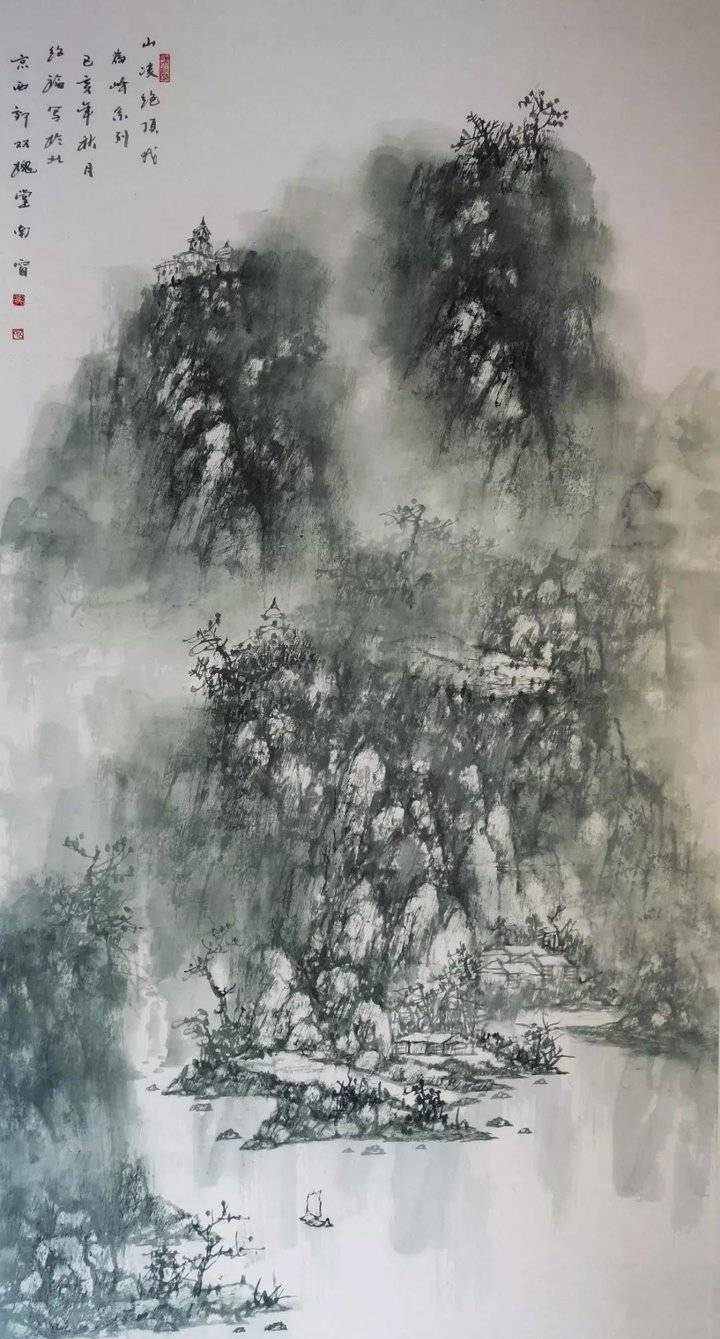 "朦胧山水——吕绍福小品展"22日亮相齐鲁美术馆,敬请