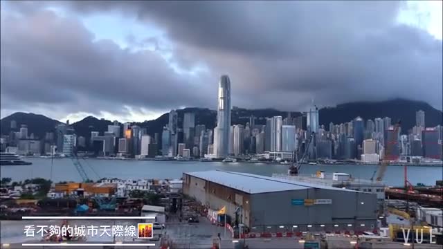 香港清晨：看不够的城市天际线