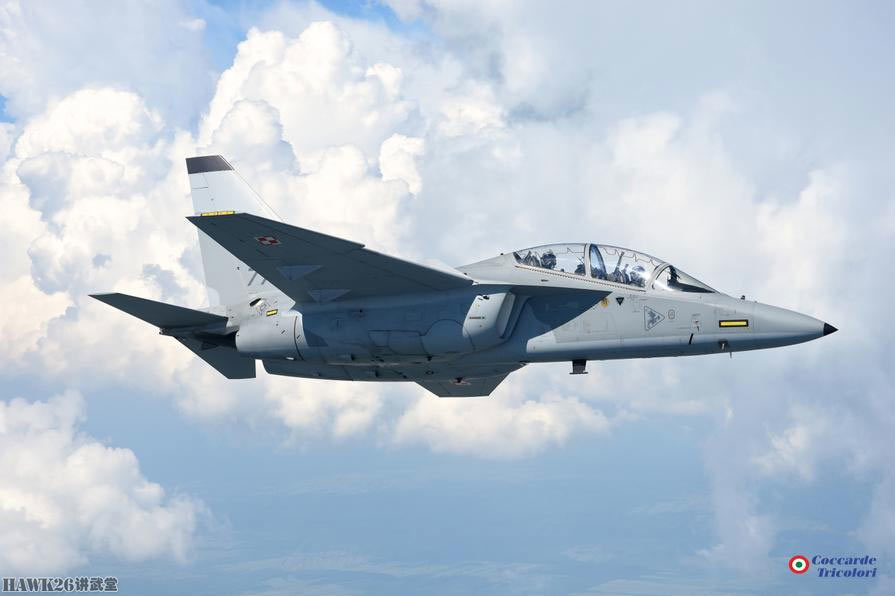 波兰空军拍摄m346教练机有点像中国猎鹰