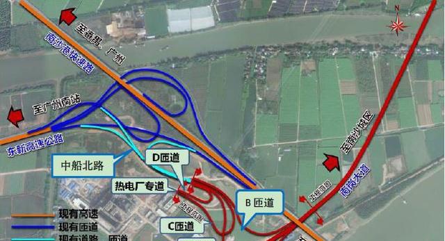 3.77亿二次改造新联立交，连接东新高速和南沙港快速更顺畅