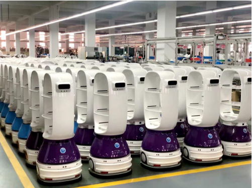 擎朗智能荣登「2019AI 最佳掘金案例年度榜单」“最佳配送机器人奖”