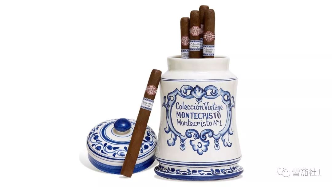 古巴古董收藏陶瓷罐雪茄2019再度出拳 蒙特一号全球限量2千罐