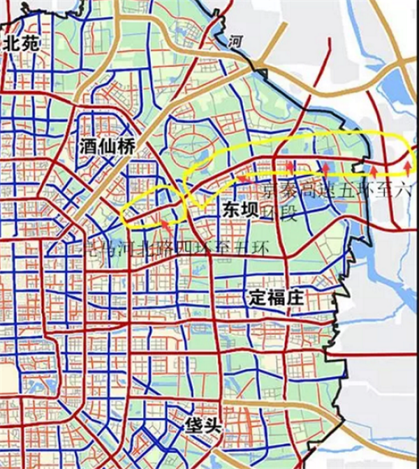 好消息!北三县京秦高速西延东五环启动招标