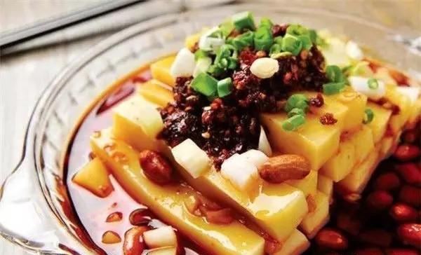 红油米豆腐 油红香辣