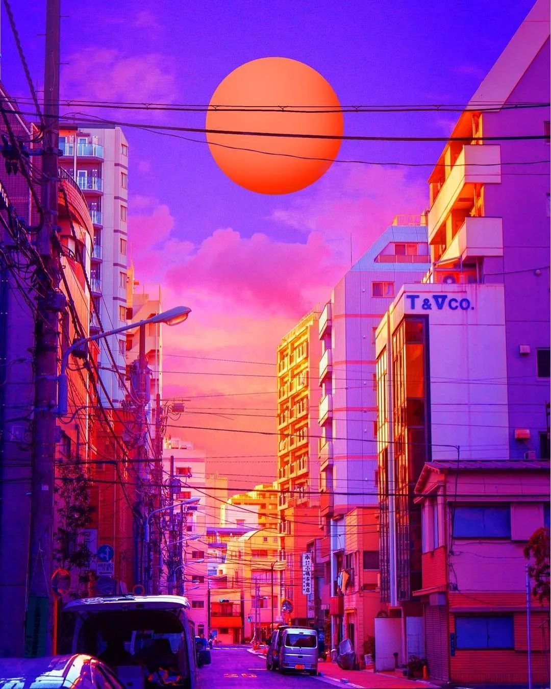如果「霓虹国」真的是霓虹色的……