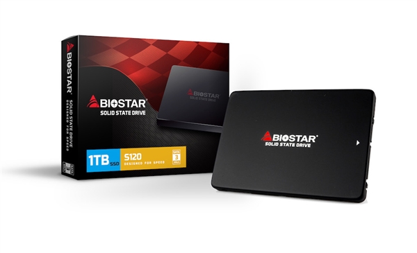 映泰新发S120 SSD：最大1TB、SATA已到极致